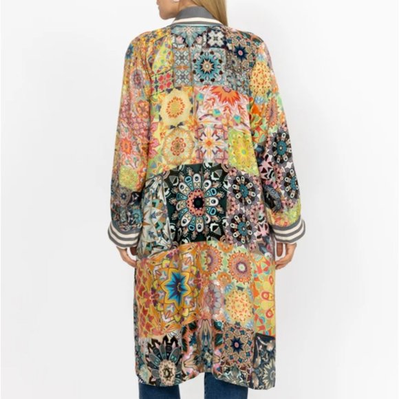 Johnny Was Romano flower harmony kimono plus size 2X - Picture 6 of 8